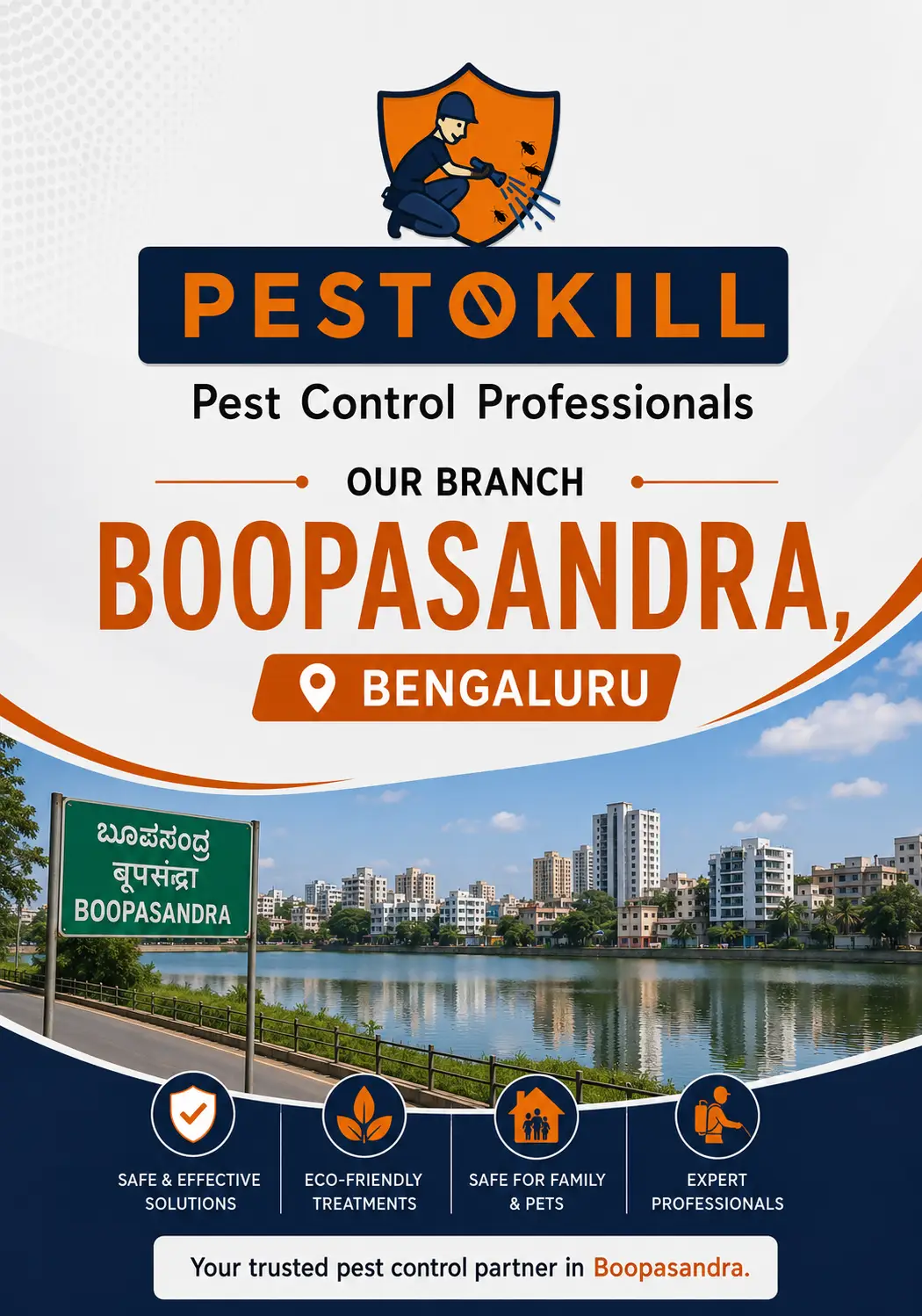 PestoKill Boopasandra branch office near NTI Bus Stop, Sanjayanagar, Bengaluru
