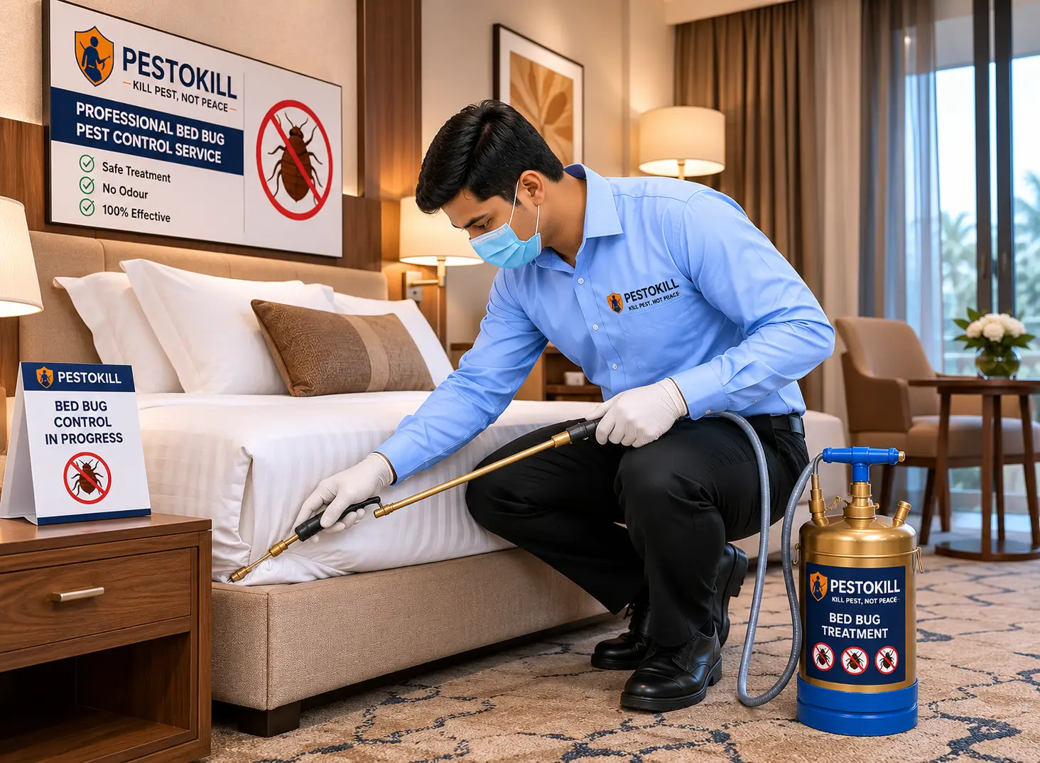 Discreet pest control for hotels and resorts in Bengaluru