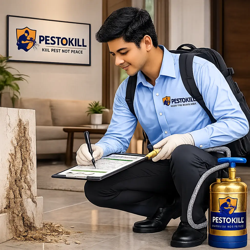 Follow-up visits and pest prevention with service warranty