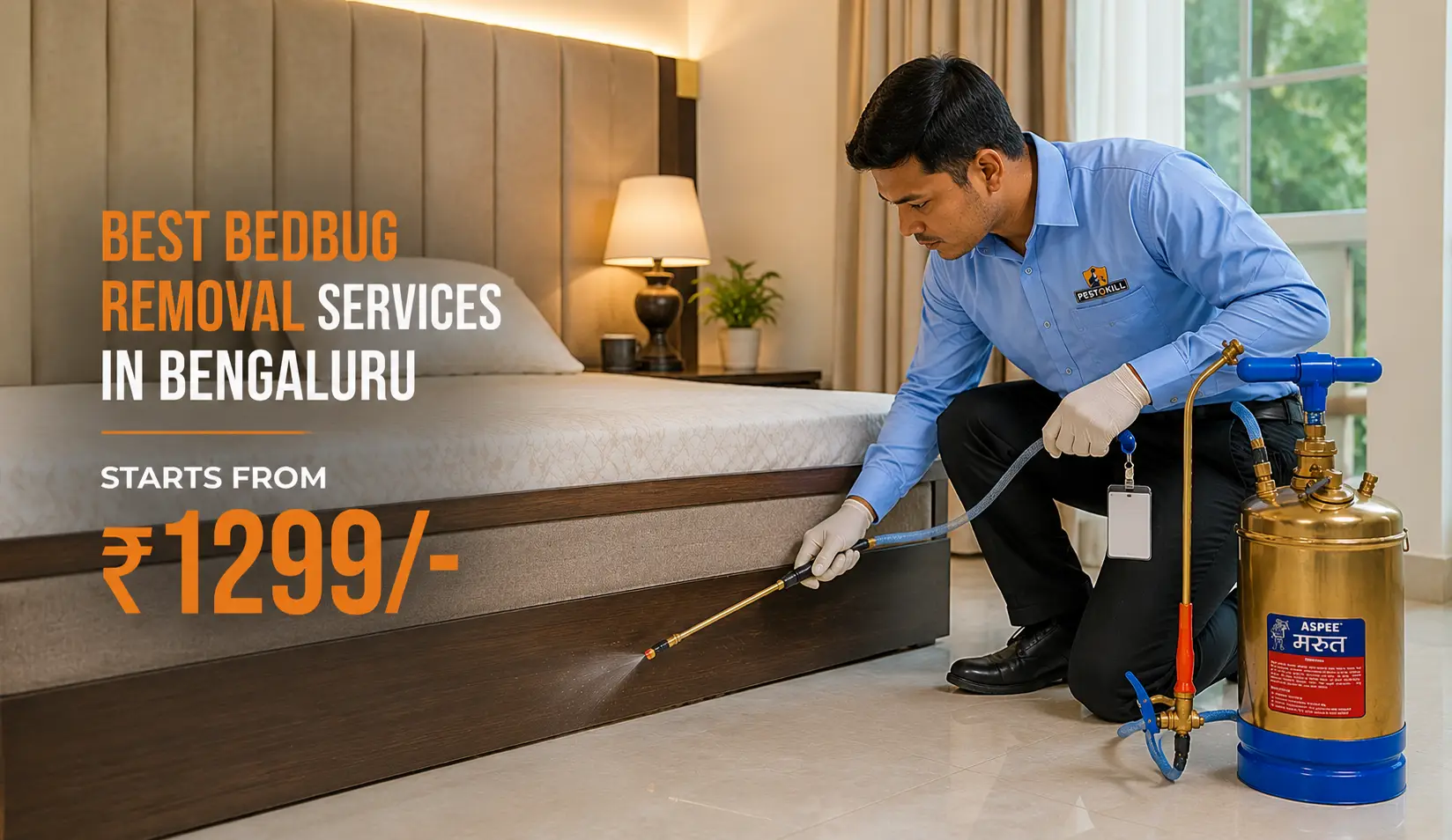 Commercial pest control services in Bengaluru